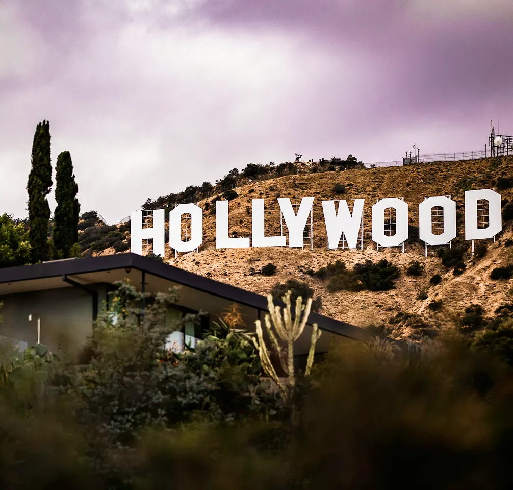 Hollywood sign