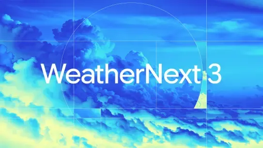 various cloud types with Weather Next 3 overlay