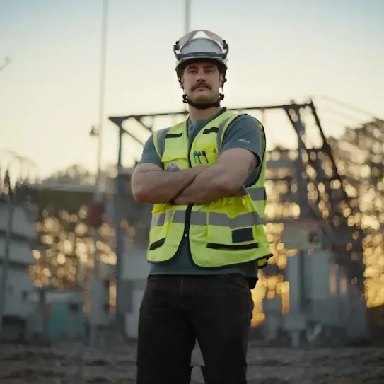 Man in vest tall