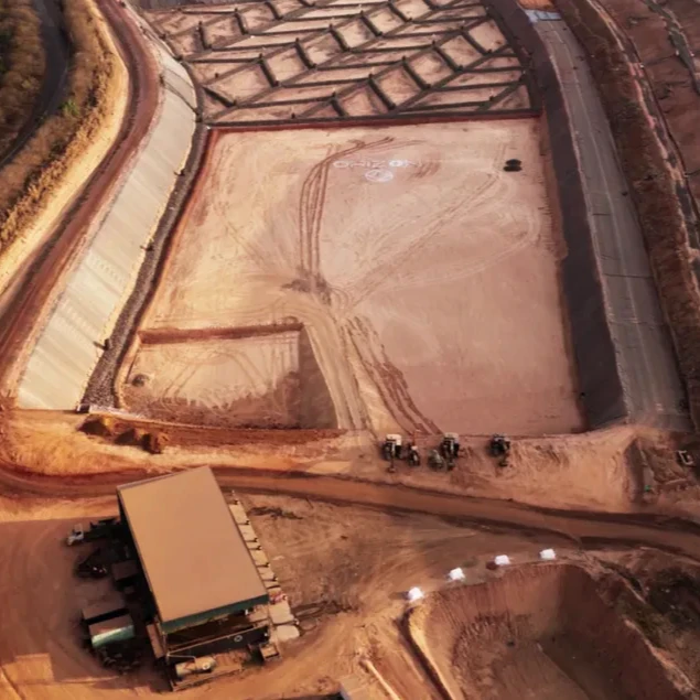 Photo of Orizon Ecopark which captures and destroys methane from waste, one of the superpollutant elimination projects Google supports