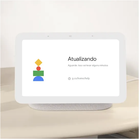 Dispositivo sendo atualizado