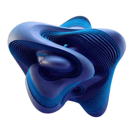 blue and purple agentic AI image