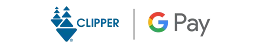 Clipper logo with GPay