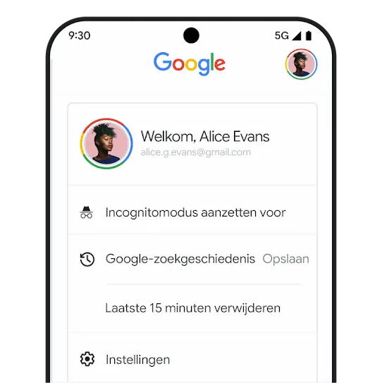 Afbeelding van Recente geschiedenis verwijderen