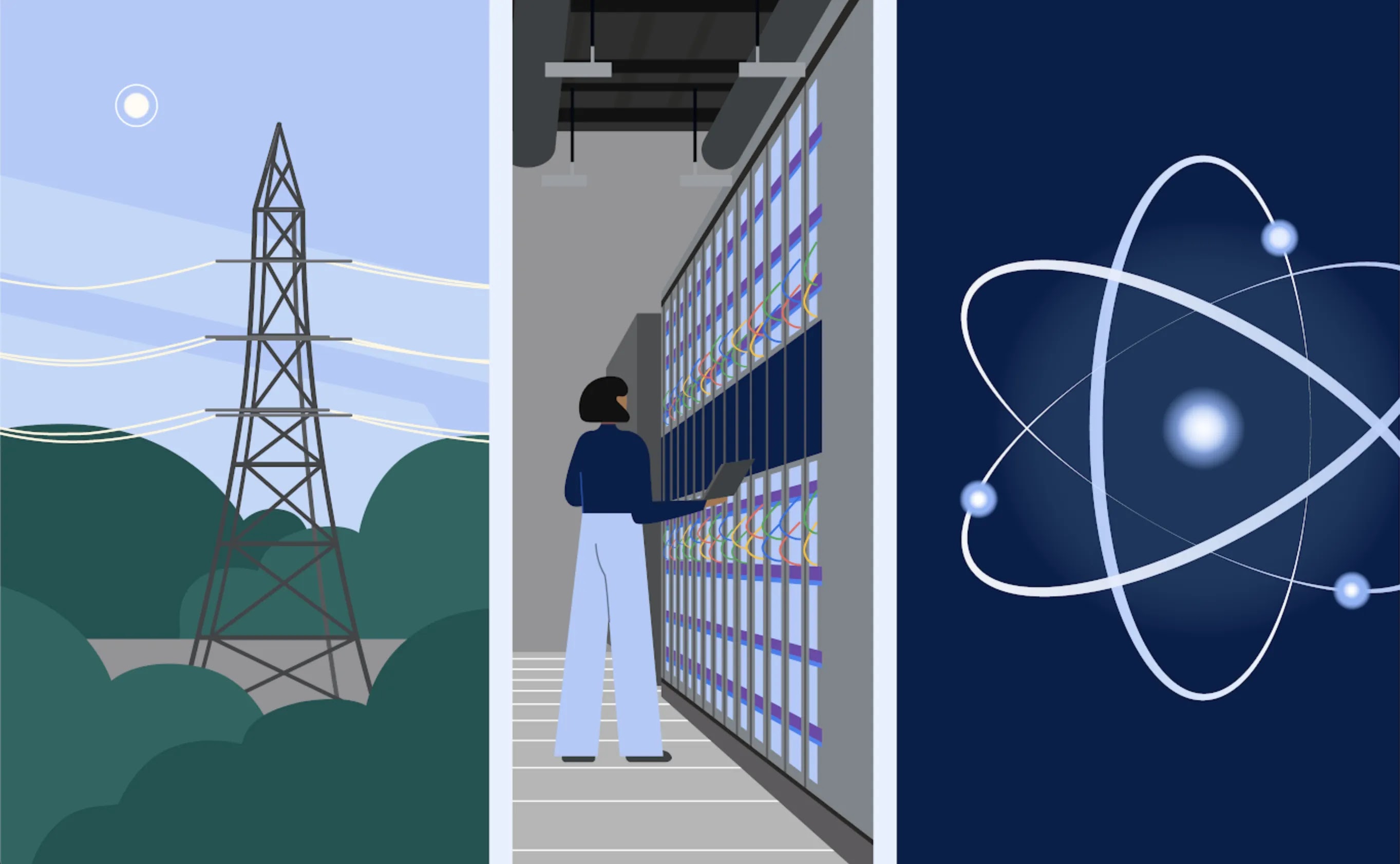 Cover image of advanced energy report