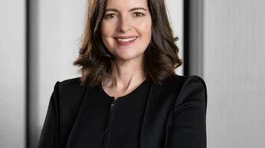 A headshot of Sandra Joyce, vice president, Google Threat Intelligence