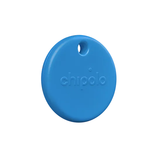 Blue chipolo tracking tag
