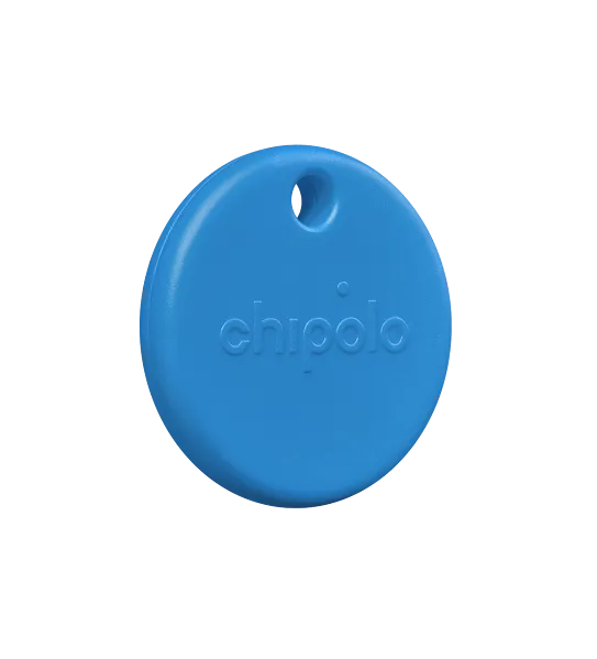 Blue chipolo tracking tag