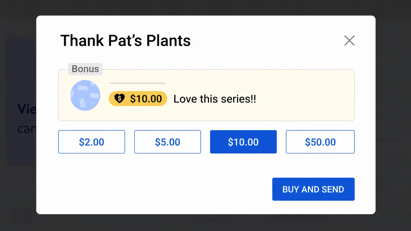 Thank Pat's Plants
