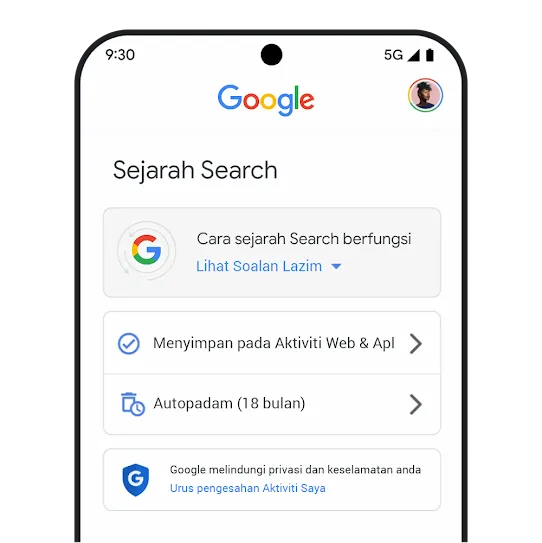 Grafik Sejarah Search