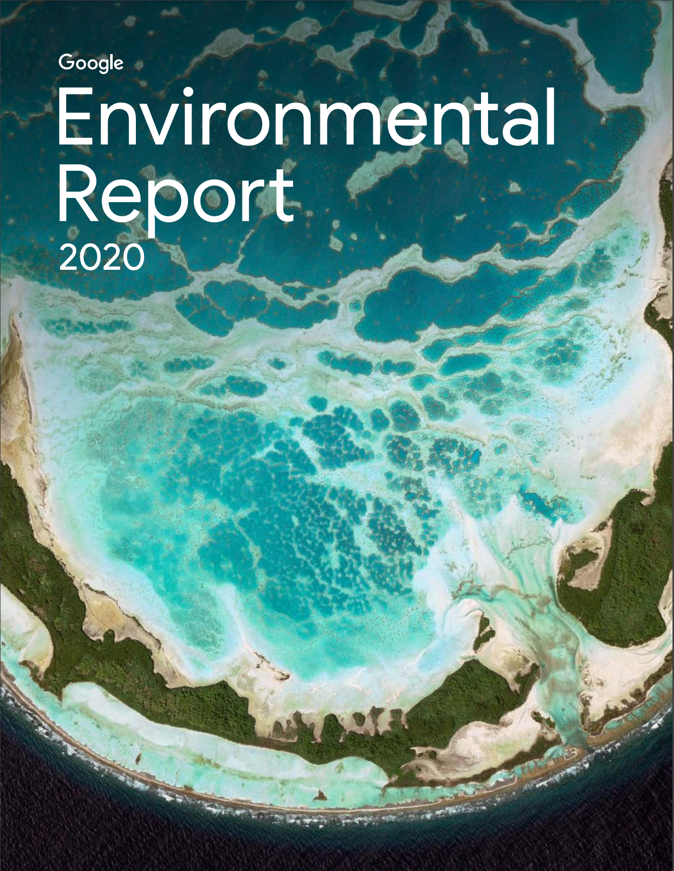 Cover image of the 2020 Environmental Report