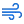A blue and white icon showing three parallel horizontal blowing lines that curl at the ends to represent wind currents, used to signify air quality information.