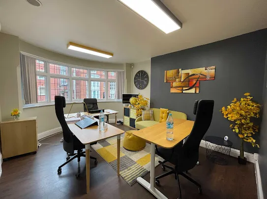 The Matchingham Games office.