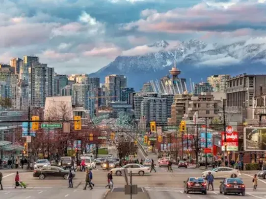 Photo of the Vancouver skyline