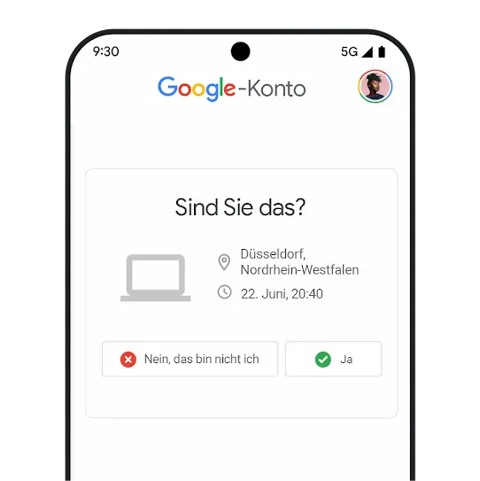 Grafik zur Erkennung verdächtiger Aktivitäten