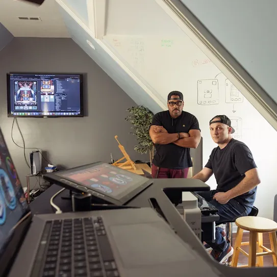 Inside Firesight Studios in Chattanooga, Tennessee, where Justin Zimmerman and Julius Hubbard design, code, and ship their games.