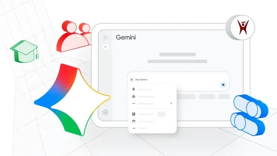 education iconography with Gemini