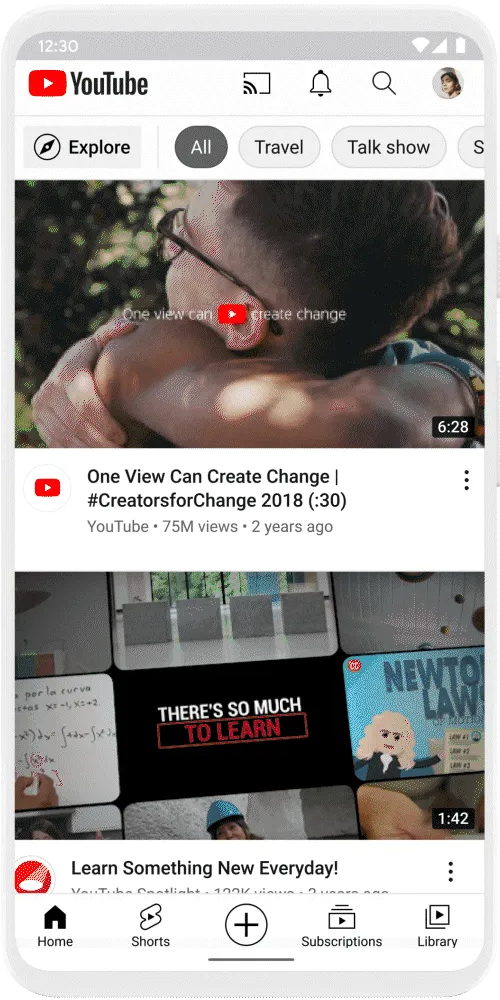 Video shelf