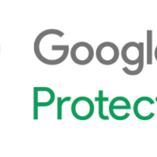 Google Play Protect shield icon placed beside the 'Google Play Protect' text