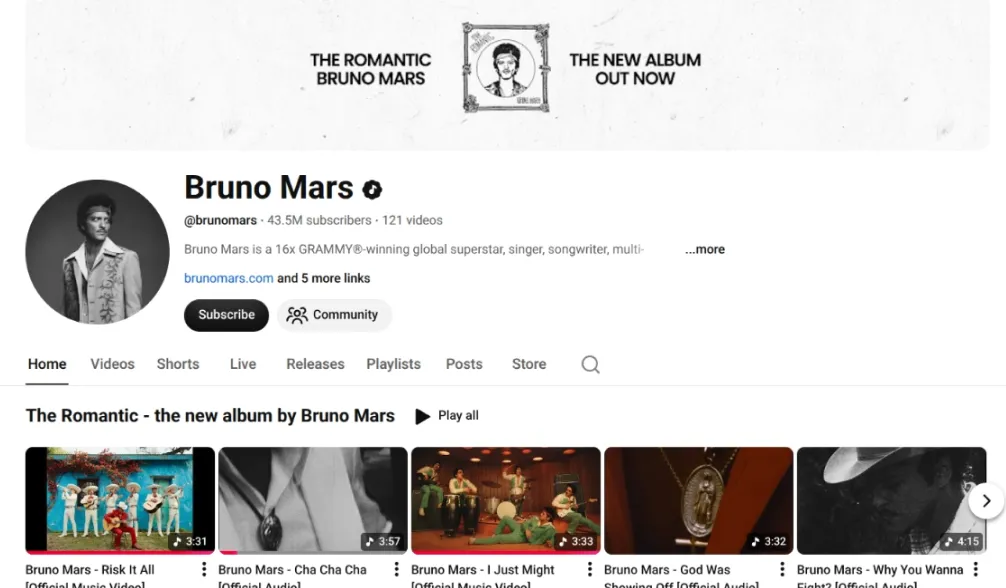 Bruno mars image