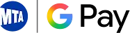 MTA logo with GPay