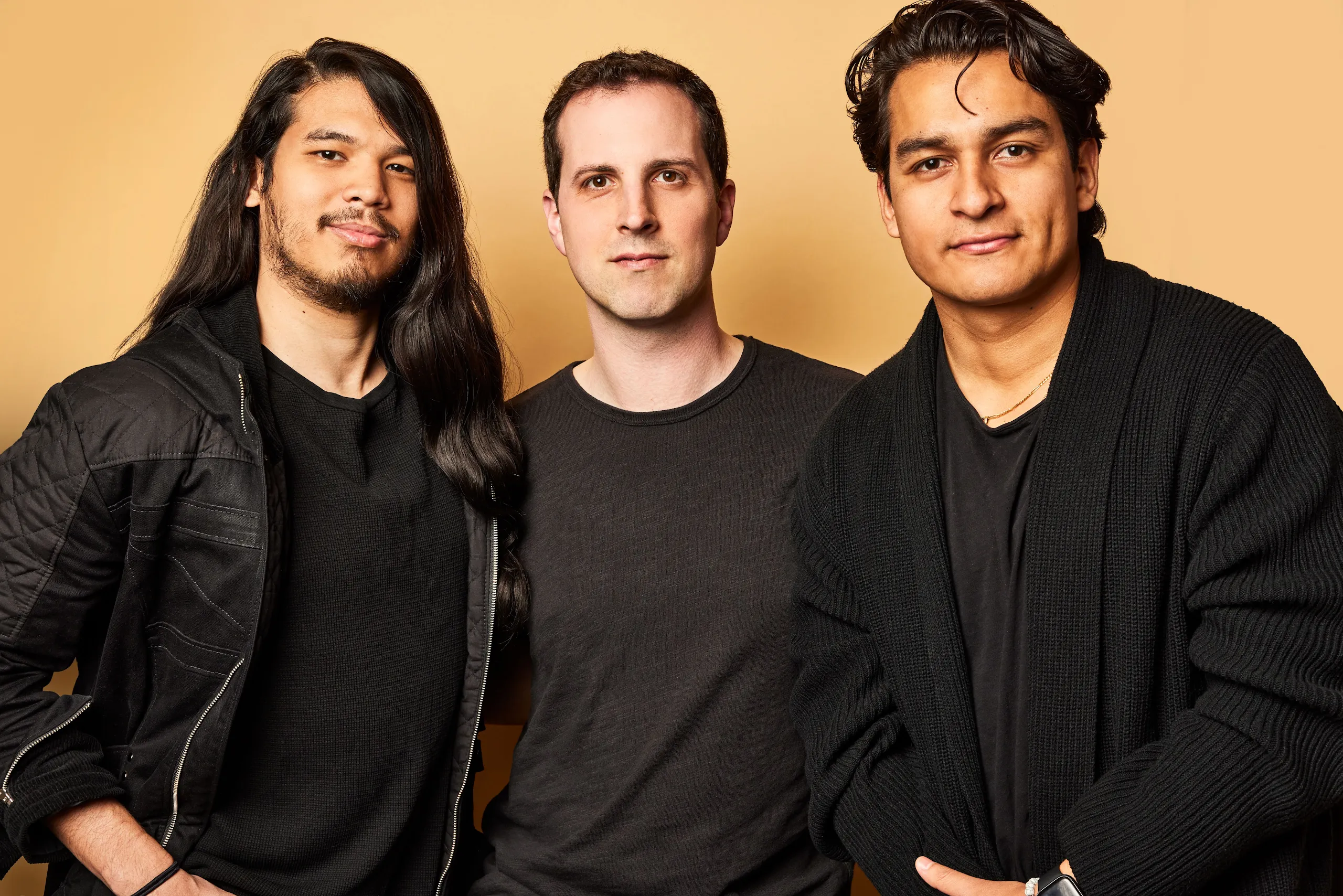 The Splyt team pose together indoors for the camera."