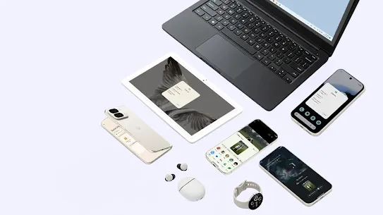 A visual showing the compatibility of Android systems on multiple OS devices