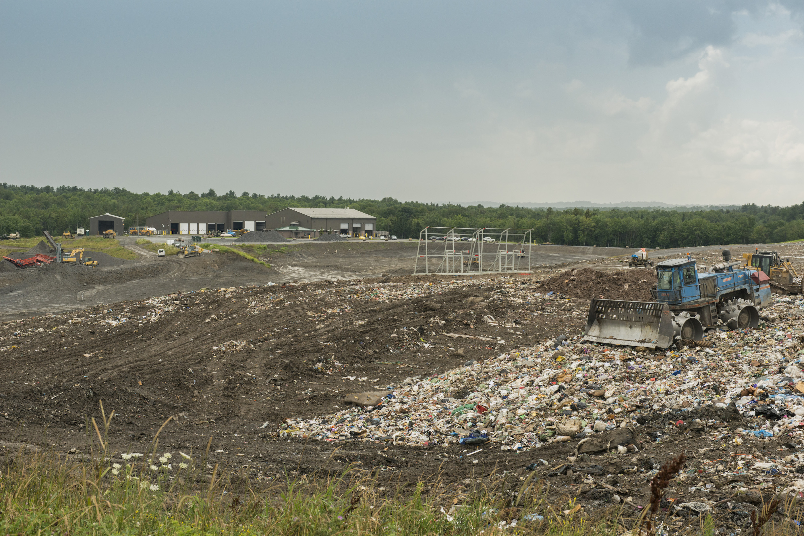 Oneida-Herkimer Regional Landfill in New York, one of Google’s carbon offset project partners