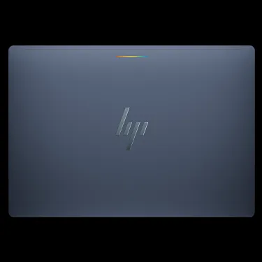 Googlebook laptop closed, top surface showing the Googlebook wordmark.