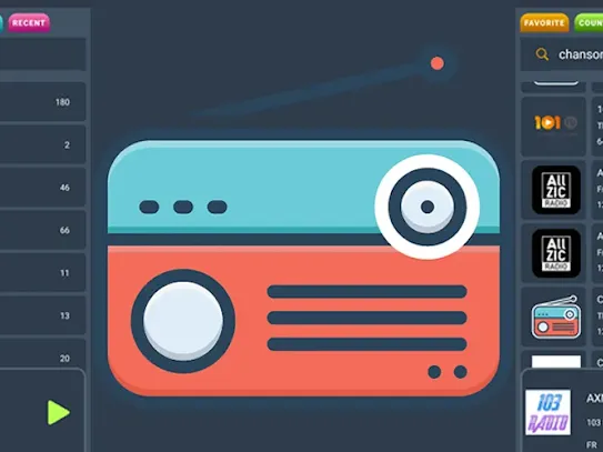 Radio Explorer SNS, another one of Senyuk's apps, offers straightforward listening with a clean interface.