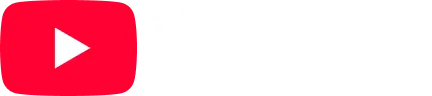 YouTube logo for dark theme