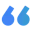 Quotation mark icon