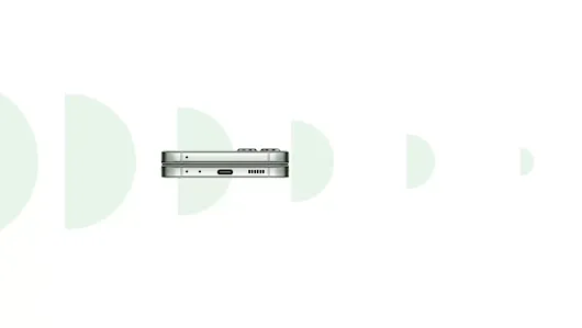 A video demo of a phone sending photos to another phone to show how the Quick Share feature works.