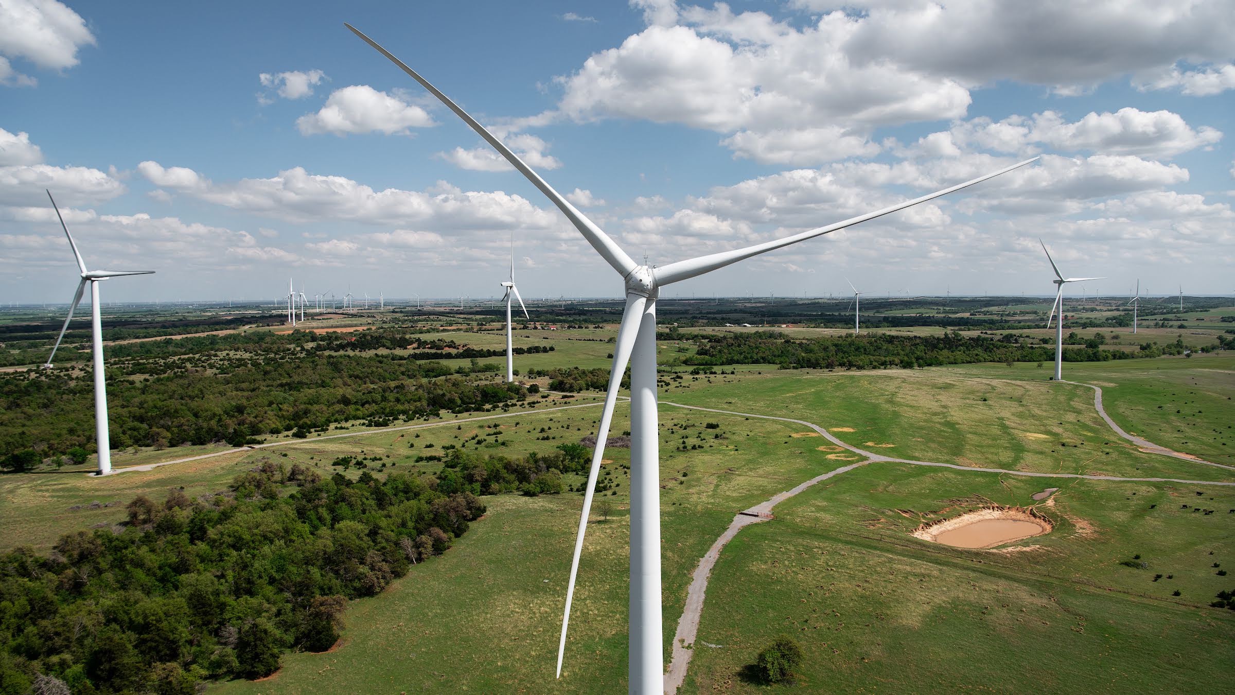 Wind Farm in Minco, OK