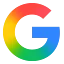 The Google logo, a capital “G” in red, yellow, green and blue.