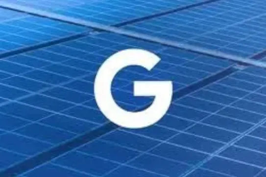 Google Logo Solar Panels