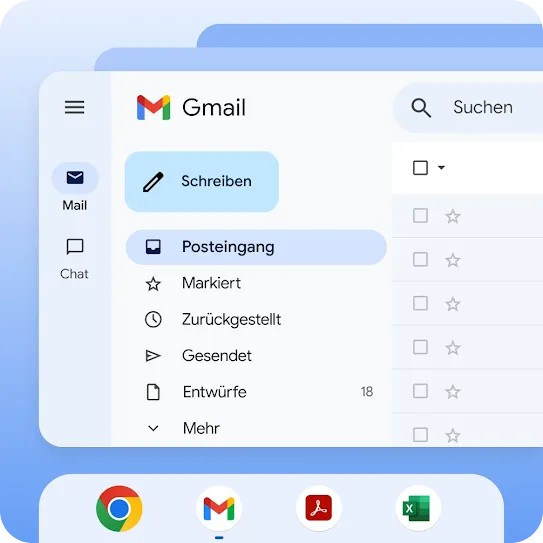 App-übergreifend arbeiten