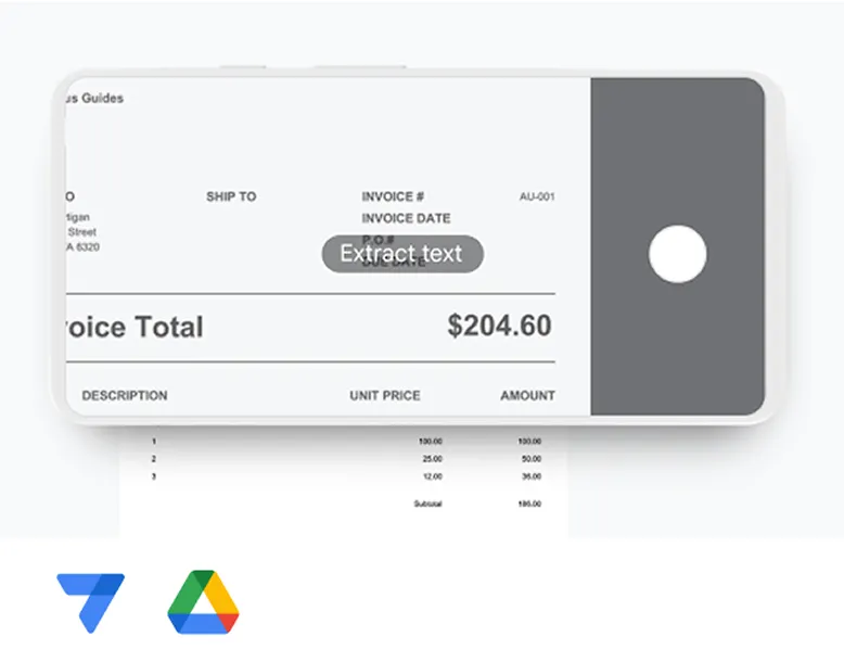 Automatically extract text from files with Doc AI