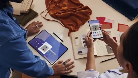 Image of app developers working on a project