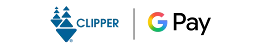 Clipper logo with GPay