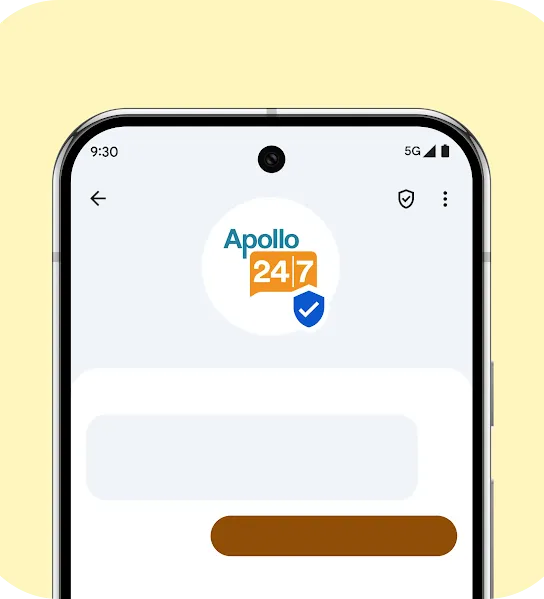 Logo&nbsp;Apollo affiché sur l'UI d'un téléphone
