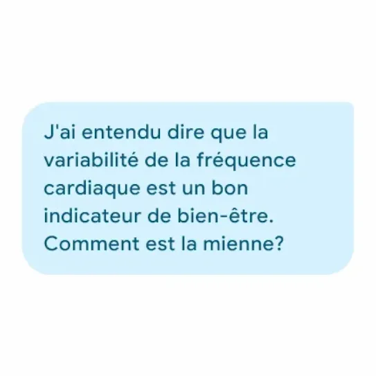 Il paraît que la variabilité de la fréquence cardiaque est un bon indicateur de santé. À quoi ressemble la mienne ?