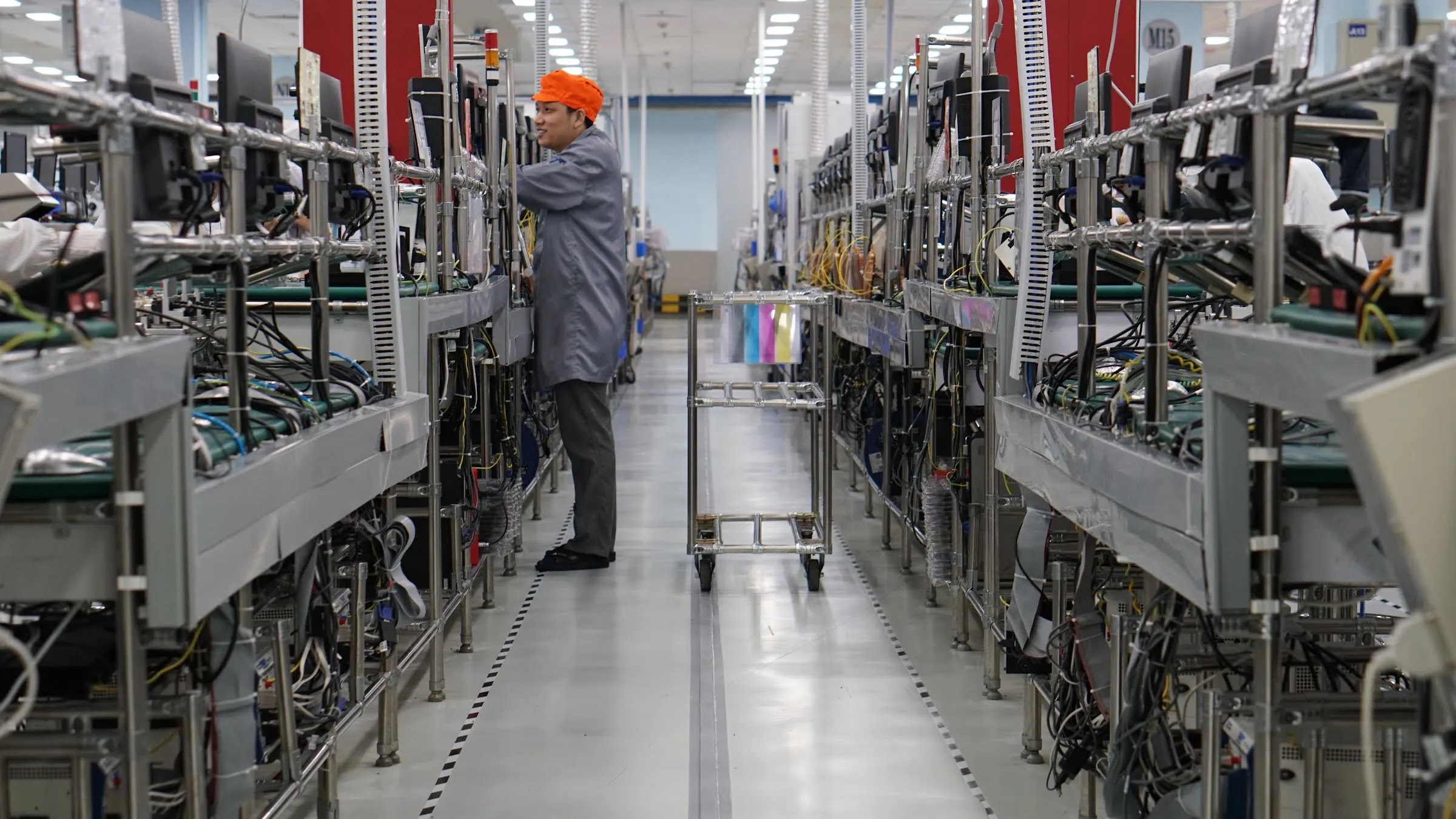 A glimpse at one of our supplier's factories in China