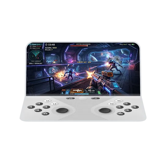 New virtual gamepad layout for Android foldable devices
