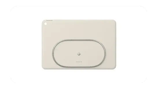 A Pixel Tablet case displayed on screen with pricing details to shop now.