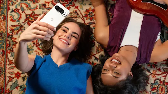 Selfie, der mit einem Android-Gerät aufgenommen wurde.
