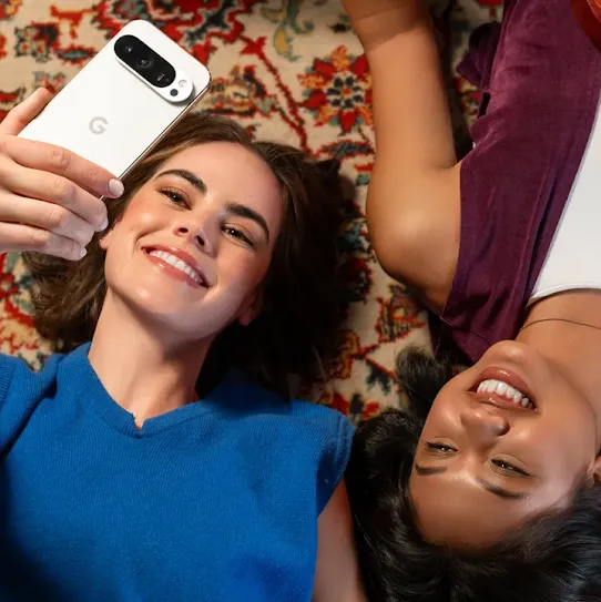 Selfie, der mit einem Android-Gerät aufgenommen wurde.