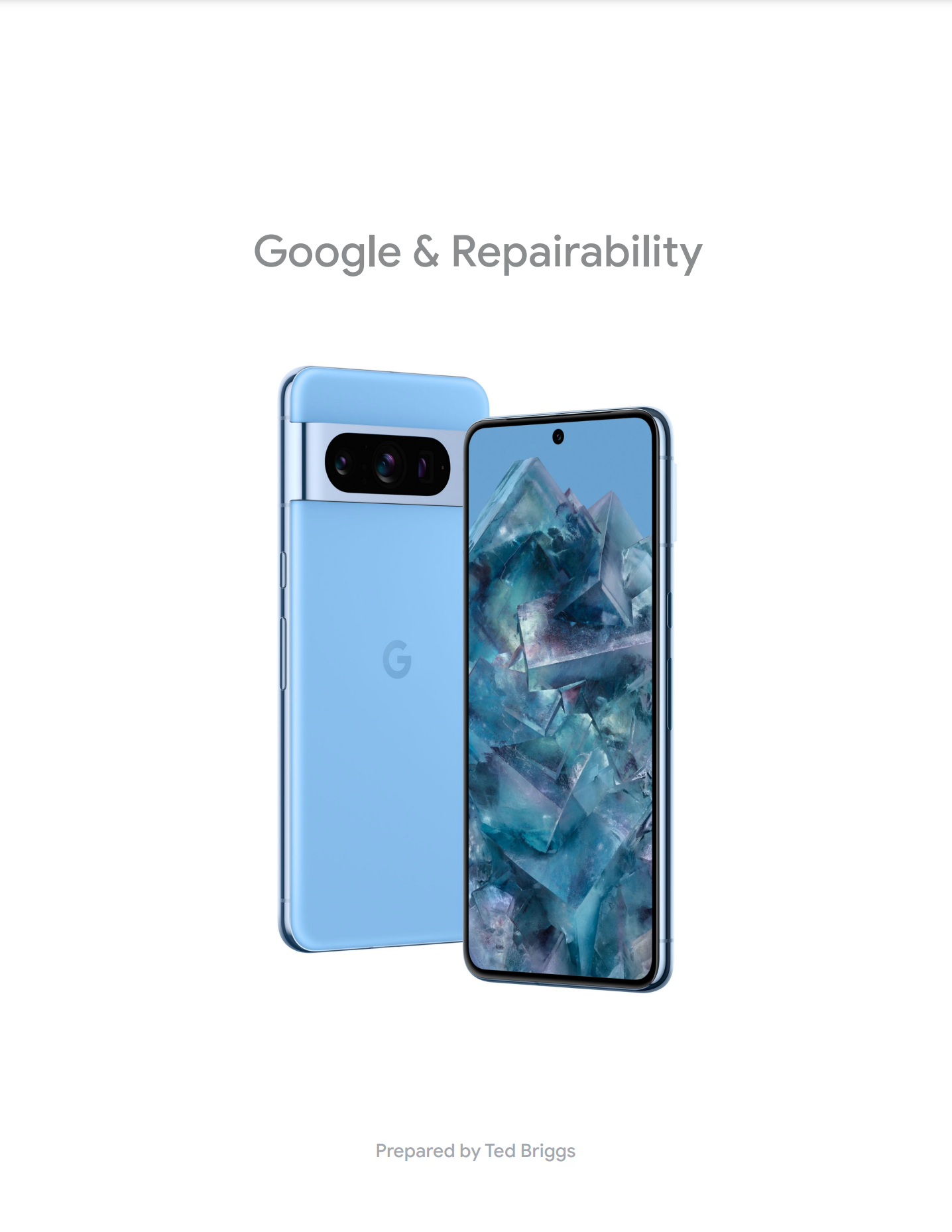 Cover image of Google & Repairability
