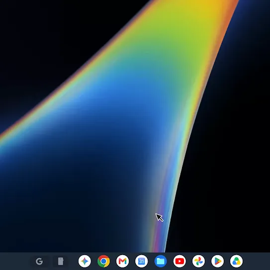 Chromebook opens the app launcher and selects the Duolingo app. The app launches in a phone-sized window, and the user successfully completes a Spanish lesson.