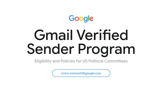 Gmail Verified Sender Program